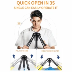 Hewolf Auto 3-4 Person Tent - Camel -Outdoor Camping Gear 1 15