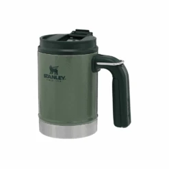 Stanley Classic Vacuum Steel Camp Mug 16oz Hammertone Green -Outdoor Camping Gear 10 01693 009 5