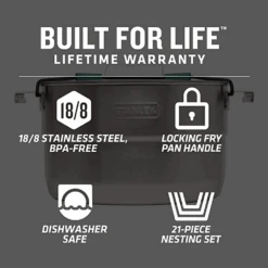Stanley Adventure Full Kitchen Base Camp Cooking Set -Outdoor Camping Gear 10 02479 025 8