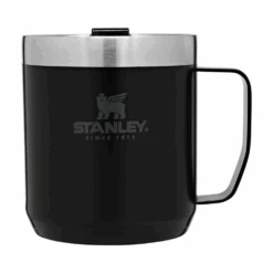 Stanley Classic Vacuum Camp Mug 12oz -Outdoor Camping Gear 10 09366 Matte black 3