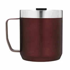 Stanley Classic Vacuum Camp Mug 12oz -Outdoor Camping Gear 10 09366 wine 3
