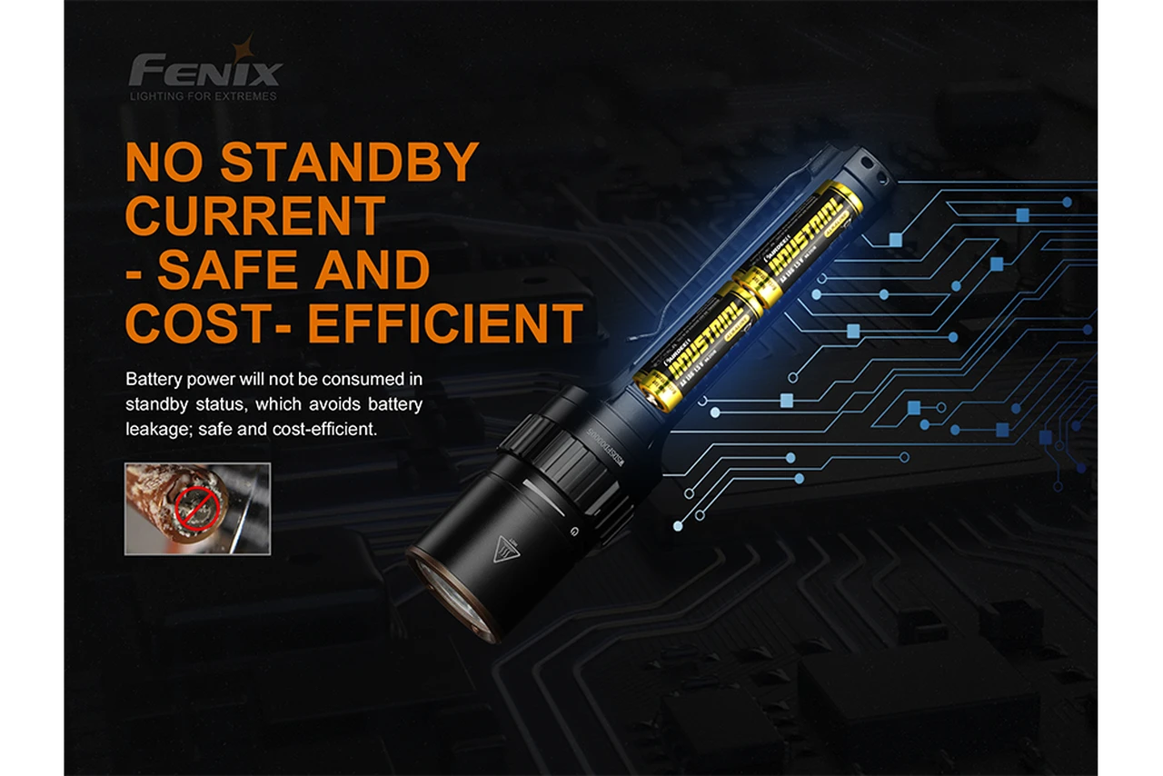 Fenix LD42 XP-L Hi V3 LED Flashlight Black 12 Fenix LD42 XP-L Hi V3 LED Flashlight Black - Image 10