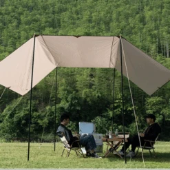 Adventurer Tanxianzhe Waterproof Awning Anti-tearing Sunshade Tarp Outdoor Camping Tan -Outdoor Camping Gear 11 23872ff9 dbca 4aa7 8244 fdb19684ebea