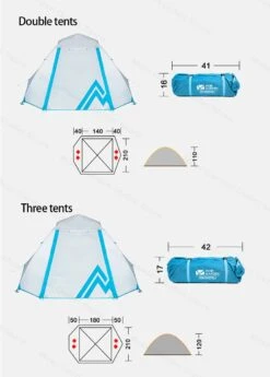 Mobi Garden Camping Tent 3P -Outdoor Camping Gear 13 3