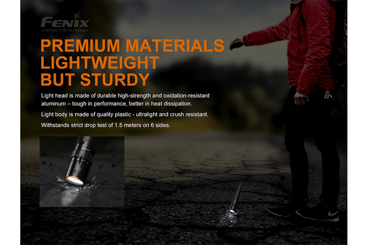 Fenix LD42 XP-L Hi V3 LED Flashlight Black 9 Fenix LD42 XP-L Hi V3 LED Flashlight Black - Image 7