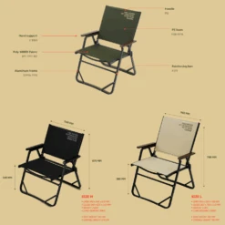 Cargo Container Cosy Folding Chair - L -Outdoor Camping Gear 13 eb41c032 bd08 40a7 a20e f041b93a3a34