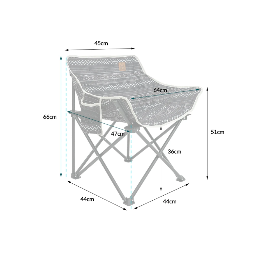 KZM New Hug Chair Black 6 KZM New Hug Chair Black - Image 4