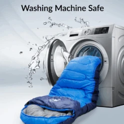 Hewolf Camping Sleeping Bag 1.3 - Green 9 Hewolf Camping Sleeping Bag 1.3 - Green -Outdoor Camping Gear 1607 blue 2