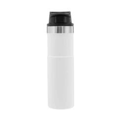 Stanley Trigger Action Travel Mug -Outdoor Camping Gear 160z polar white 2 1
