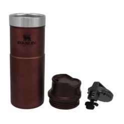 Stanley Trigger Action Travel Mug -Outdoor Camping Gear 160z wine 3 1