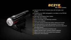 Fenix BC21R USB Rechargable Bicycle Light 880 Lumens -Outdoor Camping Gear 16 BC21R 66535.1450900824