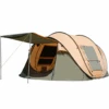 Hewolf Quick Tent 3-4 Person -Outdoor Camping Gear 1766Plus Camel 2