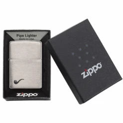 Zippo 200pl Pipe Brushed Chrome - Refillable Windproof Lighter -Outdoor Camping Gear 200pl 5