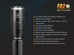 Fenix FD20 LED Flashlight -Outdoor Camping Gear 201742117524256553