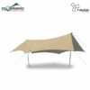 Vidalido 8 Point Medium Tarp Black With 2.2M Pole -Outdoor Camping Gear 2 383305f7 36c4 43a6 a304 b502105394fd