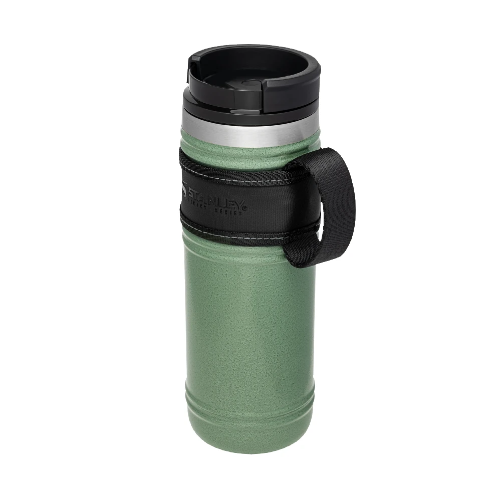 Stanley Legacy Neverleak Travel Mug 16oz - Hammertone Green 4 Stanley Legacy Neverleak Travel Mug 16oz - Hammertone Green - Image 2