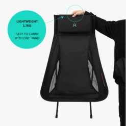 KZM Schwyz High Lightweight Chair Black 15 KZM Schwyz High Lightweight Chair Black -Outdoor Camping Gear 3 f2f08a35 ab33 40e7 a52b fa4e6cb6c563