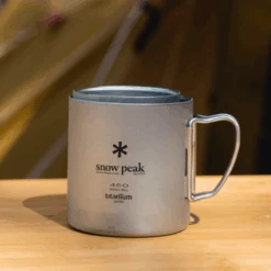 Snow Peak Ti-Double 300 Mug -Outdoor Camping Gear 4 4110f1f7 d209 450b 9b40 6b7da30fb142