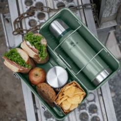 Stanley Classic Lunchbox 10QT Hammertone Green -Outdoor Camping Gear 4 600x600 f75fe3ef 670f 4433 a2bd ae97a771a15d