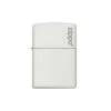 Zippo 214ZL White Matte With Zippo Logo - Refillable Windproof Lighter -Outdoor Camping Gear 55 2