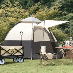 CSTUR Fast Pitch Camping Tent- Black Silver 19 CSTUR Fast Pitch Camping Tent- Black Silver -Outdoor Camping Gear 5 55e46fbb 81f7 4017 a706 9b8d68f8b58a