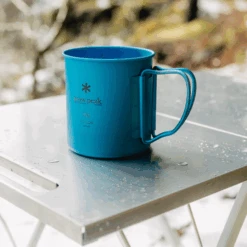 Snow Peak Titanium Single Wall Cup 450ml -Outdoor Camping Gear 67