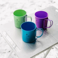 Snow Peak Titanium Single Wall Cup 450ml -Outdoor Camping Gear 68