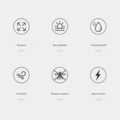 CSTUR Fast Pitch Camping Tent- Black Silver 16 CSTUR Fast Pitch Camping Tent- Black Silver -Outdoor Camping Gear 6 4406bec1 bc79 42a2 ac0b 2023b44d3117