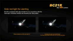 Fenix BC21R USB Rechargable Bicycle Light 880 Lumens -Outdoor Camping Gear 6 BC21R 68219.1450900823