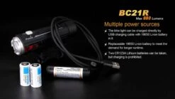 Fenix BC21R USB Rechargable Bicycle Light 880 Lumens -Outdoor Camping Gear 7 BC21R 25884.1450900823