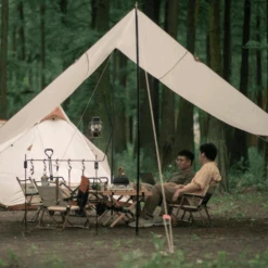 Adventurer Tanxianzhe Waterproof Awning Anti-tearing Sunshade Tarp Outdoor Camping Tan -Outdoor Camping Gear 7 d1defa4f 8939 4639 beee 6a46dff02424