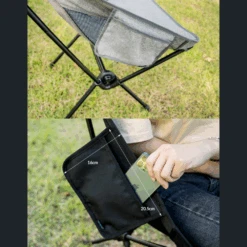 KZM Schwyz High Lightweight Chair Black 20 KZM Schwyz High Lightweight Chair Black -Outdoor Camping Gear 8 1a5a787d 8397 4d30 8af5 d7a39d79766e