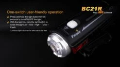 Fenix BC21R USB Rechargable Bicycle Light 880 Lumens -Outdoor Camping Gear 8 BC21R 54378.1450900823