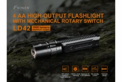 Fenix LD42 XP-L Hi V3 LED Flashlight Black 27 Fenix LD42 XP-L Hi V3 LED Flashlight Black -Outdoor Camping Gear 8 LD42 38165.1563288791