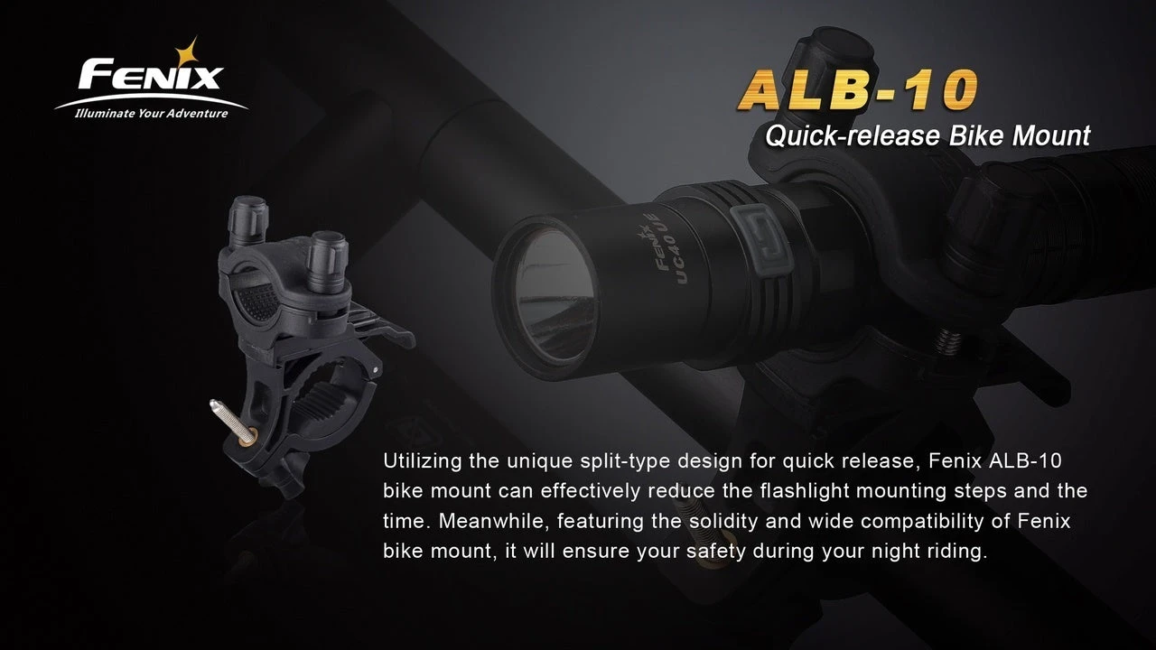 Fenix ALB-10 New Bicycle Mount 4 Fenix ALB-10 New Bicycle Mount - Image 2