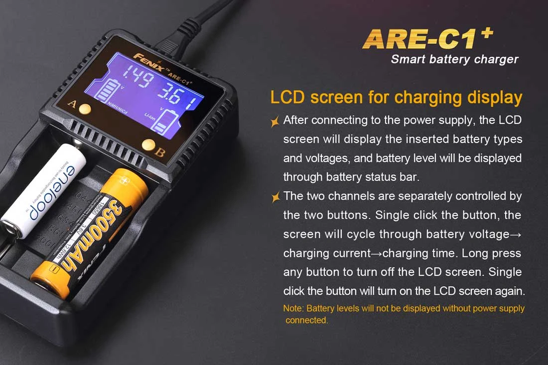 Fenix ARE-C1+ Smart Battery Charger 7 Fenix ARE-C1+ Smart Battery Charger - Image 5