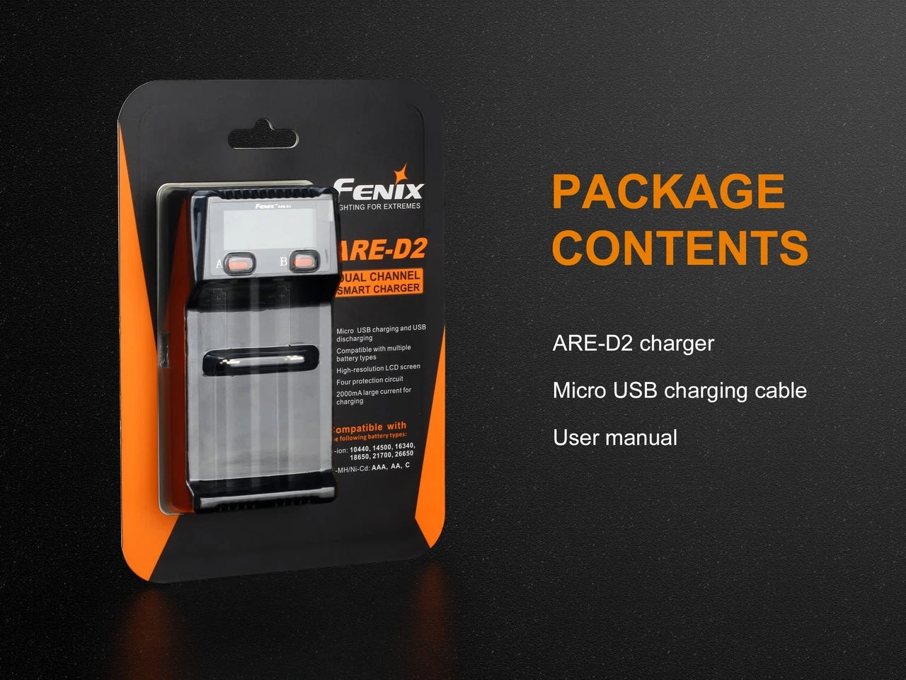 Fenix ARE-D2 Micro USB Dual Channel Smart Charger 7 Fenix ARE-D2 Micro USB Dual Channel Smart Charger - Image 5