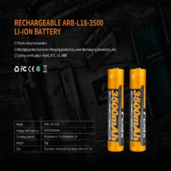 Fenix ARE-X11 Charger + ARB-L18 Battery (3500mAH) 17 Fenix ARE-X11 Charger + ARB-L18 Battery (3500mAH) -Outdoor Camping Gear ARE X11 9