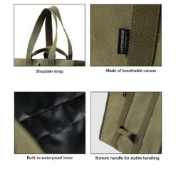 Campingmoon Firewood Bag -Outdoor Camping Gear BC 400 08