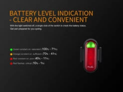 Fenix BCO5R Multifunctional Rechargable Bicycle Tail Light -Outdoor Camping Gear BC05R 09 E 91139.1542211097
