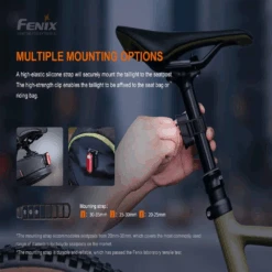 Fenix BC05R V2.0 Rechargeable Bike Tail Light -Outdoor Camping Gear BC05RV2.0 11