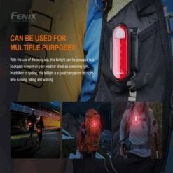 Fenix BC05R V2.0 Rechargeable Bike Tail Light -Outdoor Camping Gear BC05RV2.0 13