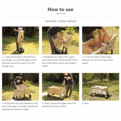 DOD Folding Carry Wagon -Outdoor Camping Gear C2 46 BK 7 480x480 82ef267b 4949 40c8 b258 8160b0bc8541