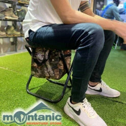 Caribee Fold Up Stool With Cooler -Outdoor Camping Gear CAR1409 06