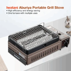 Iwatani Aburiya Portable Grill Stove -Outdoor Camping Gear CB ABR 1CB ABR 2 9