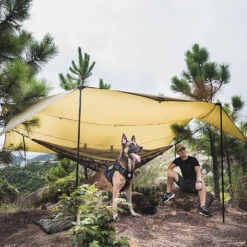 OneTigris Bulwark Rain Fly Camping Tarp -Outdoor Camping Gear CE HTM01 CB 05