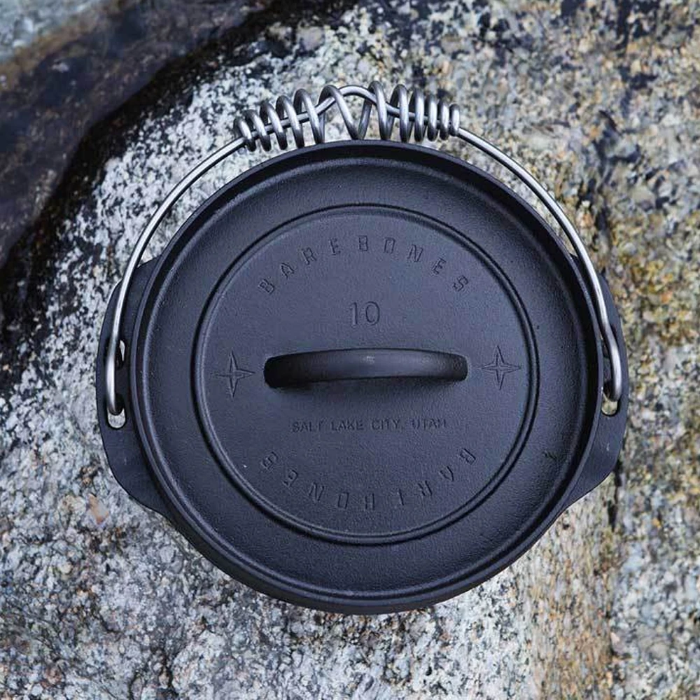 Barebones Cast Iron Dutch Oven 10" 10 Barebones Cast Iron Dutch Oven 10" - Image 8