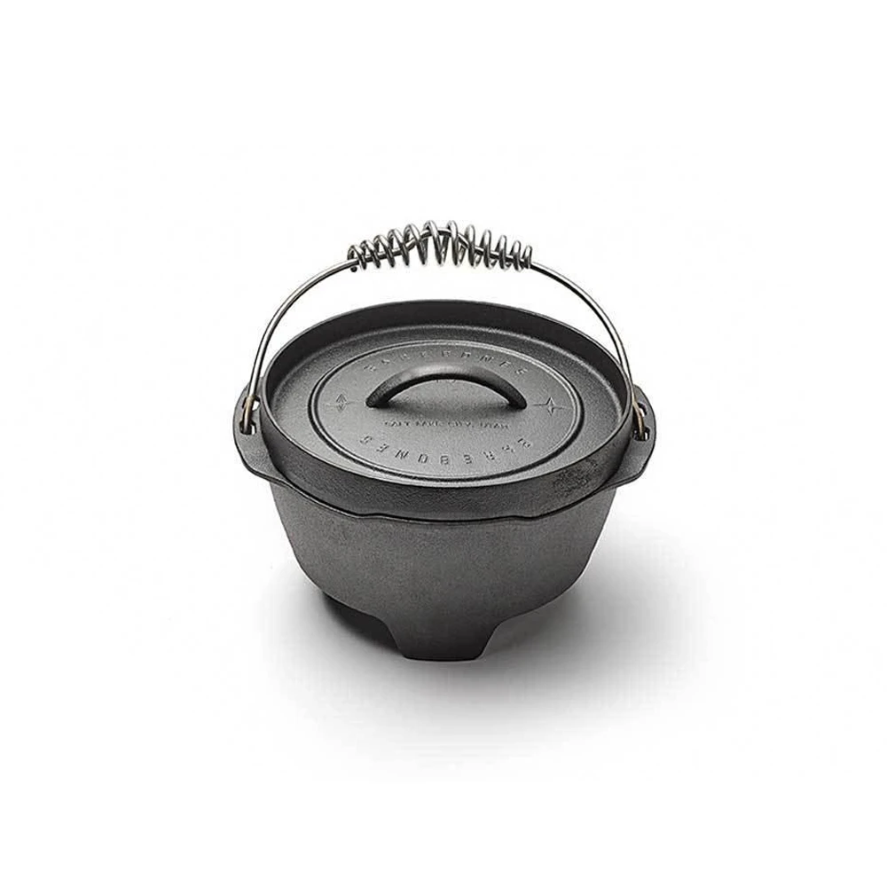 Barebones Cast Iron Dutch Oven 10" 3 Barebones Cast Iron Dutch Oven 10"