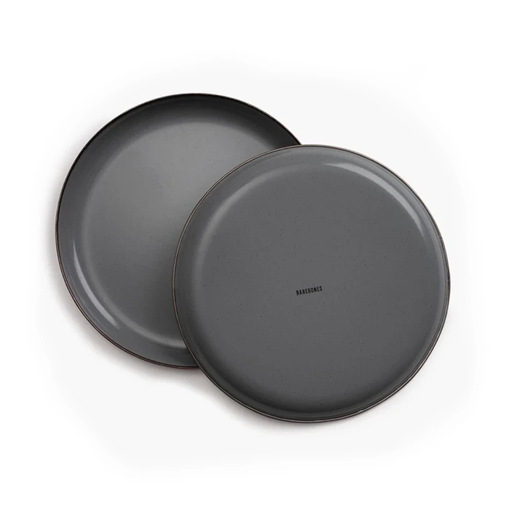 Barebones Enamel Salad Plate - Set Of 2 7 Barebones Enamel Salad Plate - Set Of 2 - Image 5