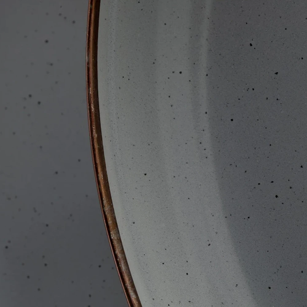 Barebones Enamel Salad Plate - Set Of 2 8 Barebones Enamel Salad Plate - Set Of 2 - Image 6